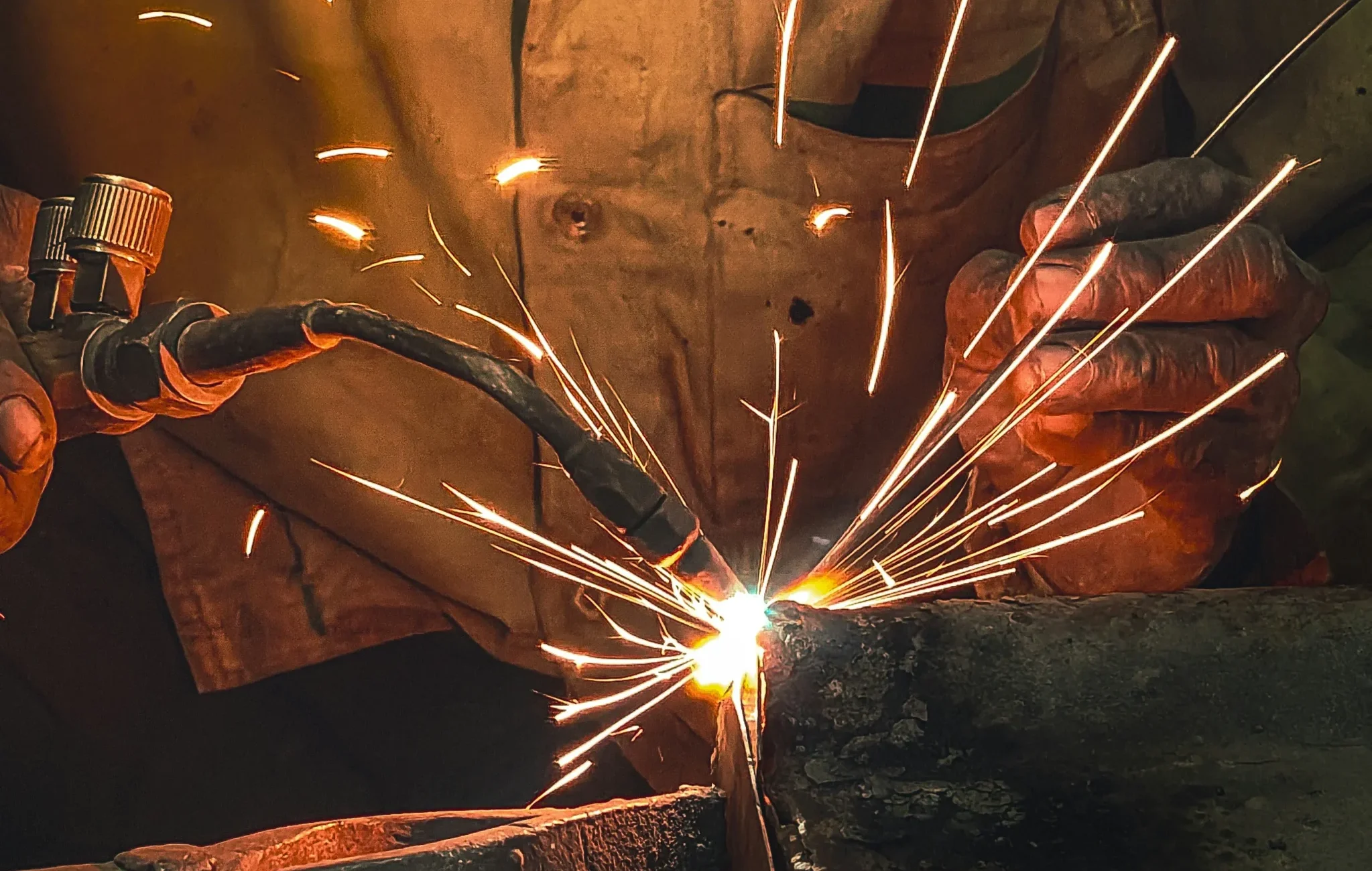 Welding supplies, rods, and equipment for farm repairs and projects